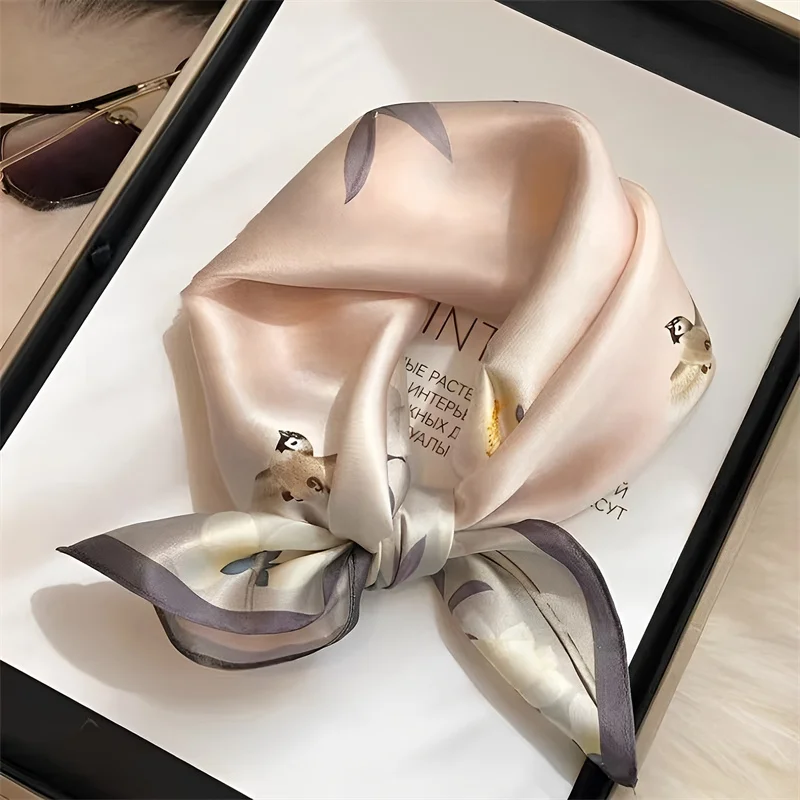 2024 Fashion 100% Real Silk Scarf 70cm Square Bandelet Women's Silk Temperament Small Scarf Neck Decorative Wrap Printed Scarves
2024 Fashion 100% Real Silk Scarf 70cm Square Bandelet Women's Silk Temperament Small Scarf Neck Decorative Wrap Printed Scarves