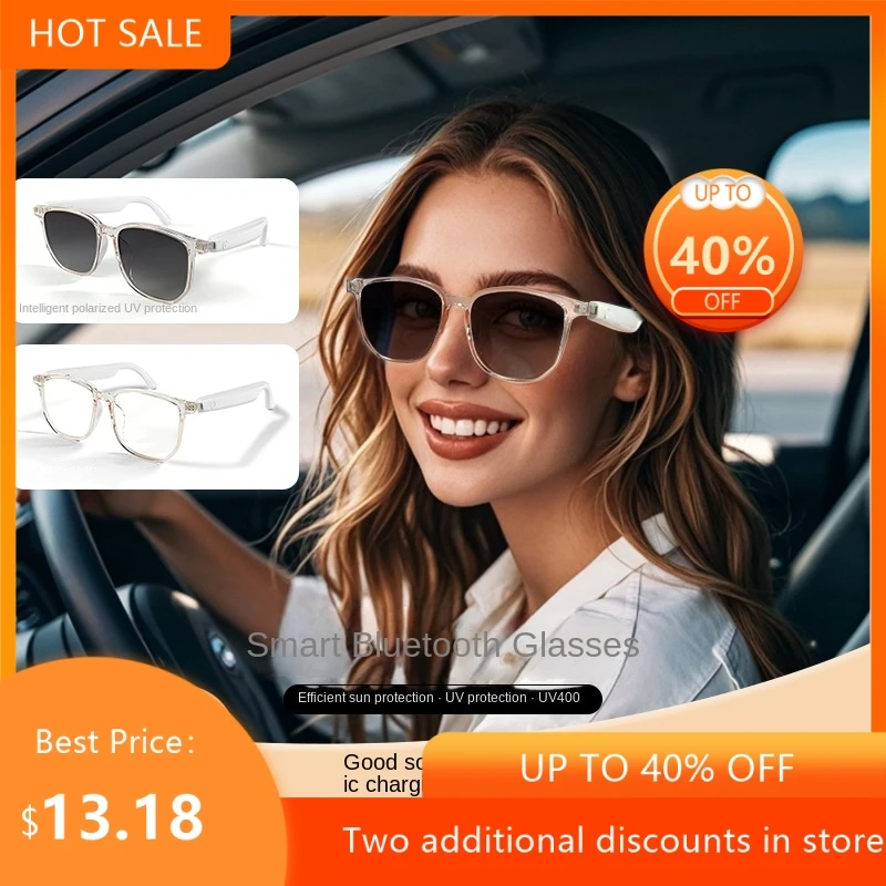 AI Translation Intelligent Bluetooth Glasses For Cycling Driving Listening To Music Making Calls UV Resistant Polarized Lenses
AI Translation Intelligent Bluetooth Glasses For Cycling Driving Listening To Music Making Calls UV Resistant Polarized Lenses