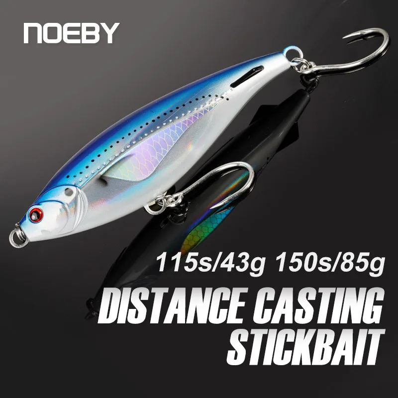 NOEBY 115mm 43g 150mm 85g Sinking Pencil Fishing Lure Long Casting,Artificial Hard Bait for Sea Bass Tuna,Stickbait Fishing Lure
NOEBY 115mm 43g 150mm 85g Sinking Pencil Fishing Lure Long Casting,Artificial Hard Bait for Sea Bass Tuna,Stickbait Fishing Lure