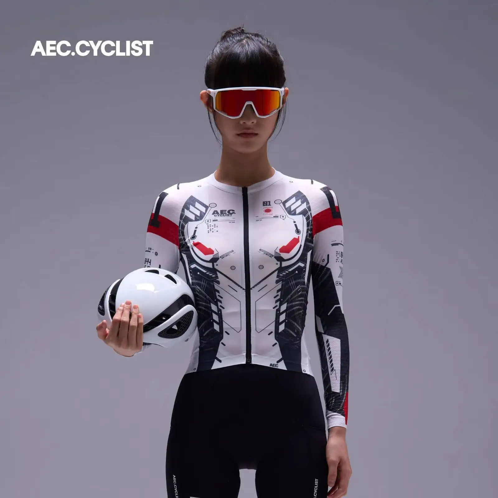 Веломайка AEC Limited Edition Mecha, новая весенняя коллекция 2026 года, женская, с длинным рукавом, облегающая, профессиональная одежда для MTB
Веломайка AEC Limited Edition Mecha, новая весенняя коллекция 2026 года, женская, с длинным рукавом, облегающая, профессиональная одежда для MTB