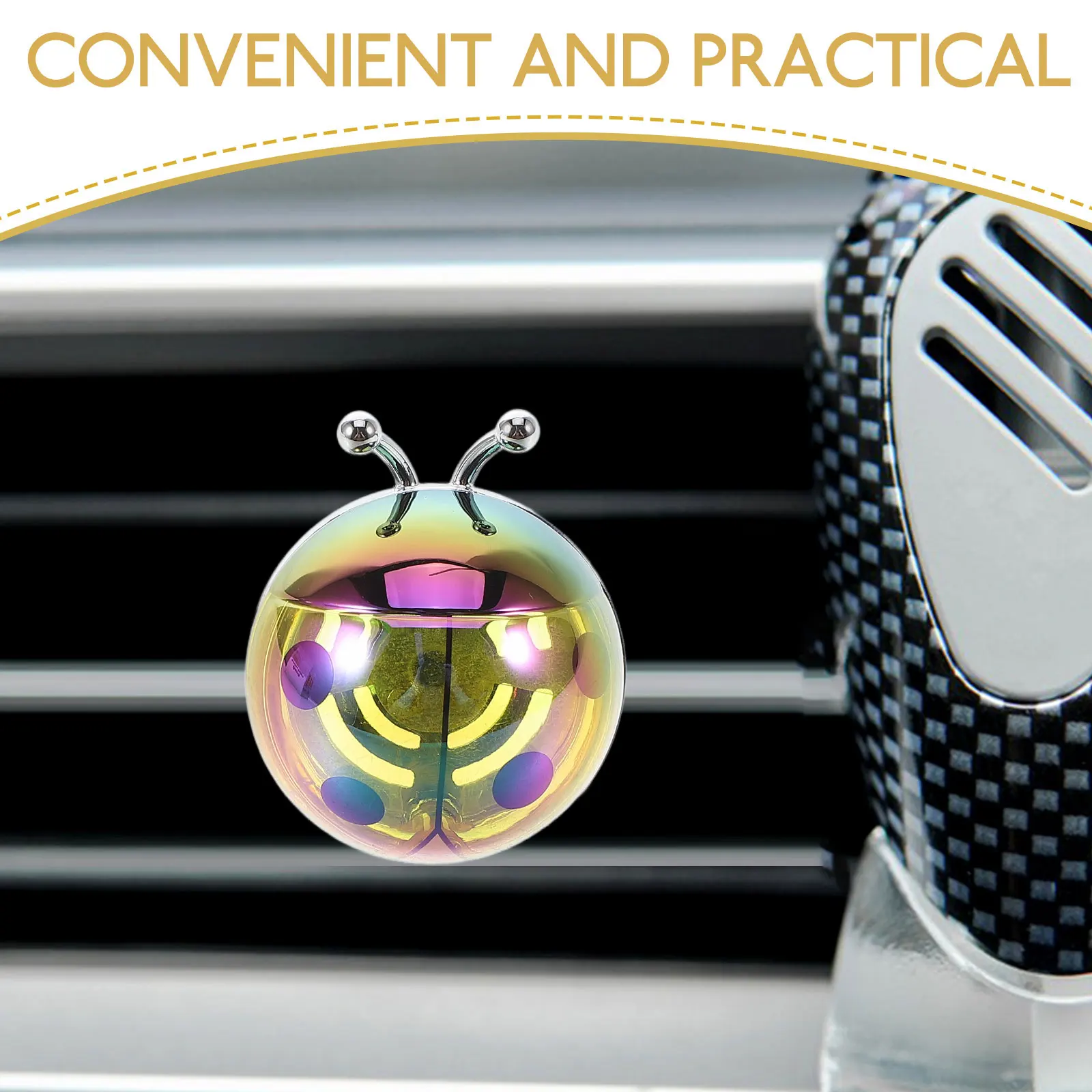 Ladybug Car Air Freshener Vent Clip Cute Interior Decoration Kawaii Car Accessories Long Lasting Fragrance Air Conditioning Clip
Ladybug Car Air Freshener Vent Clip Cute Interior Decoration Kawaii Car Accessories Long Lasting Fragrance Air Conditioning Clip