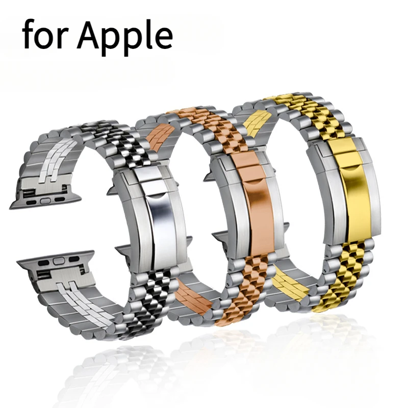 Suitable for Apple I watch Ultra2 watch S10/9/8 chain 38mm stainless steel strap folding buckle high quality
Suitable for Apple I watch Ultra2 watch S10/9/8 chain 38mm stainless steel strap folding buckle high quality