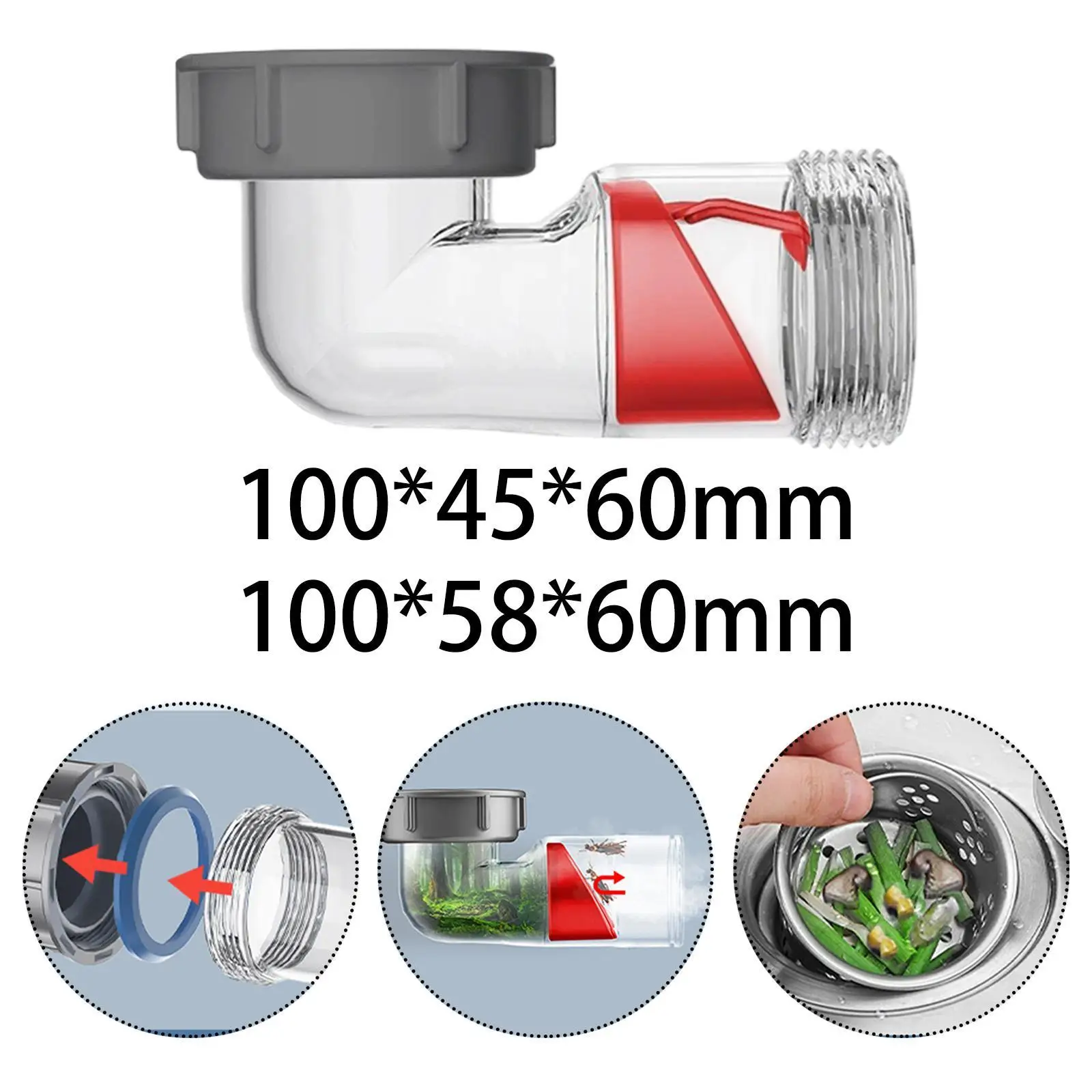 Пластиковая ловушка обратного потока слива раковины с односторонним обратным клапаном для предотвращения перелива для кухни, ванной комнаты, фитинги для автофургонов
Пластиковая ловушка обратного потока слива раковины с односторонним обратным клапаном для предотвращения перелива для кухни, ванной комнаты, фитинги для автофургонов