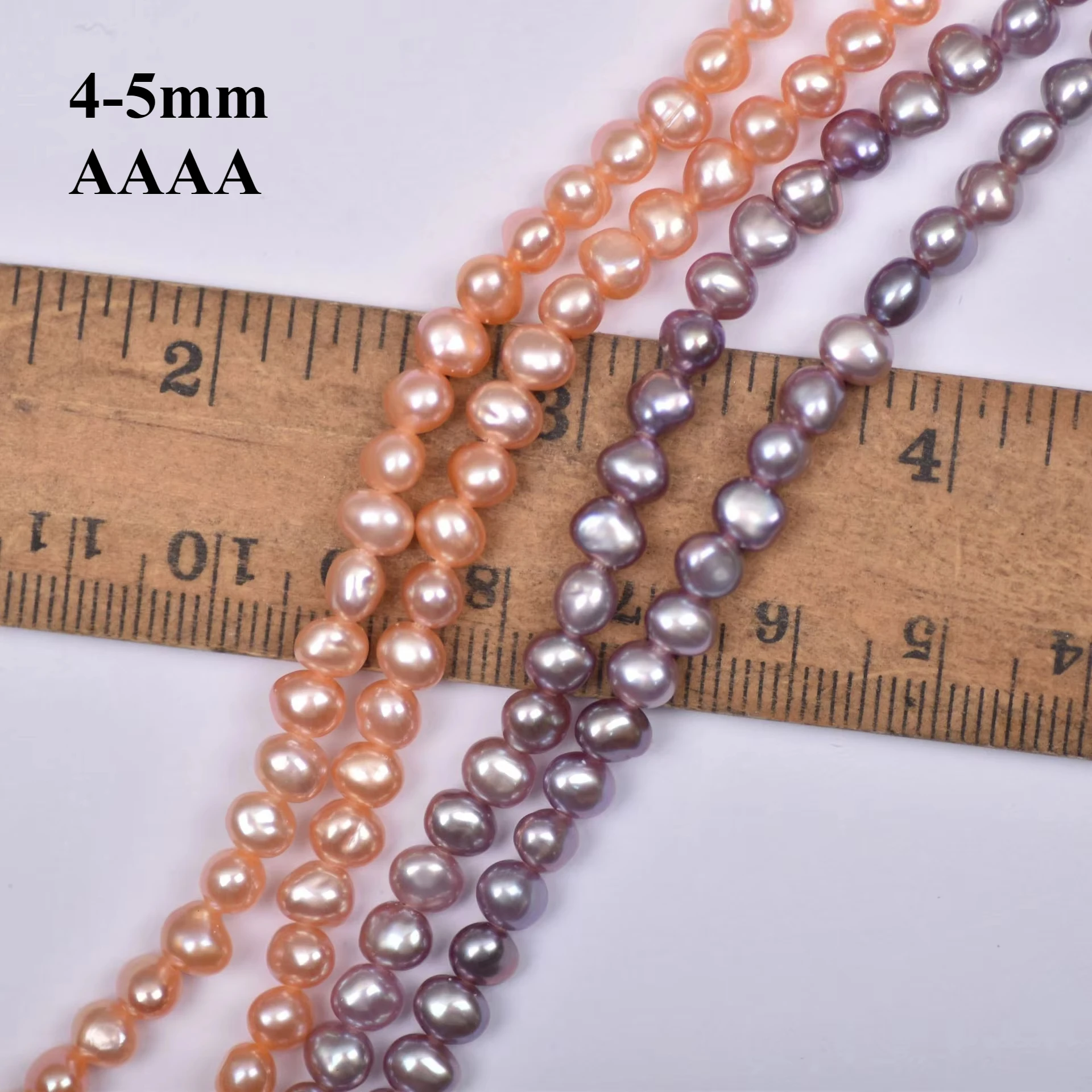 4-5mm4A Luminou Natural Freshwater Irregular Mirror-Finish Pink Purple Pearl Bead Jewelry Make DIY Necklace Bracelet Accessories
4-5mm4A Luminou Natural Freshwater Irregular Mirror-Finish Pink Purple Pearl Bead Jewelry Make DIY Necklace Bracelet Accessories