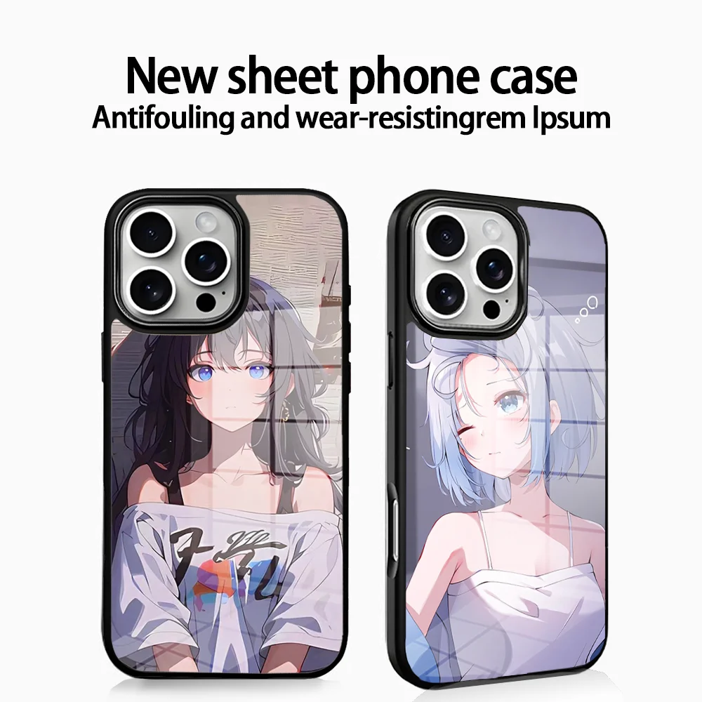 Sweet Anime Girl Phone Case For IPhone16 15 14 13 12 11 Pro Xs Max Mini XR X 7 8 Plus Luxury Mirror Hard Funda
Sweet Anime Girl Phone Case For IPhone16 15 14 13 12 11 Pro Xs Max Mini XR X 7 8 Plus Luxury Mirror Hard Funda
