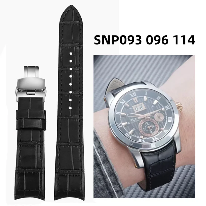 For Seiko Premier Series Strap SNP093 SNP096 SNP114 SNP115 SNP127 SNP023 025 036 7D56-0AA0 Curved End Cowhide Watchband 21mm
For Seiko Premier Series Strap SNP093 SNP096 SNP114 SNP115 SNP127 SNP023 025 036 7D56-0AA0 Curved End Cowhide Watchband 21mm
