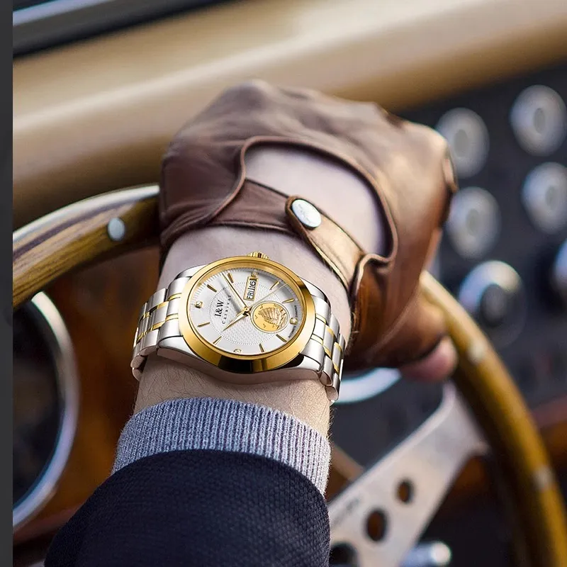 Reloj Hombre Carnival Brand Dress Watch Fashion Luxury Waterproof Gold Silver Automatic Mechanical Watches for Men Montre Homme
Reloj Hombre Carnival Brand Dress Watch Fashion Luxury Waterproof Gold Silver Automatic Mechanical Watches for Men Montre Homme