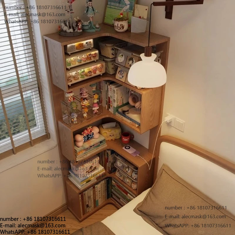 Corner bookshelf Figure display rack Storage Bedroom building block Toy shelf Model display
Corner bookshelf Figure display rack Storage Bedroom building block Toy shelf Model display