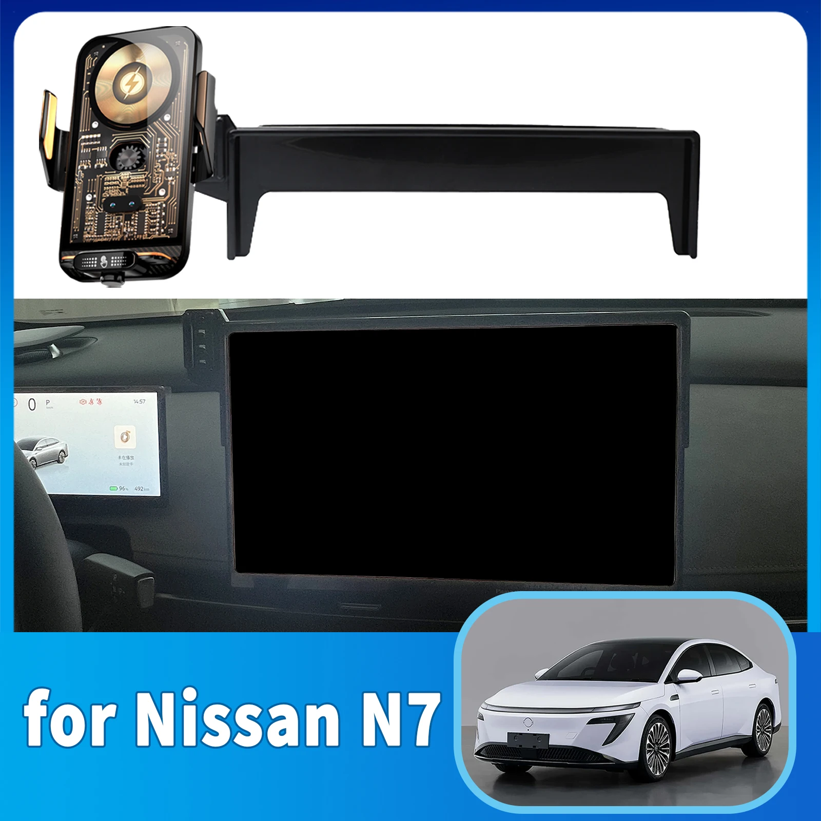 Автомобильный держатель мобильного телефона для Nissan N7, GPS-кронштейн, навигационная подставка, автоаксессуары, крепление для телефона, подставка
Автомобильный держатель мобильного телефона для Nissan N7, GPS-кронштейн, навигационная подставка, автоаксессуары, крепление для телефона, подставка