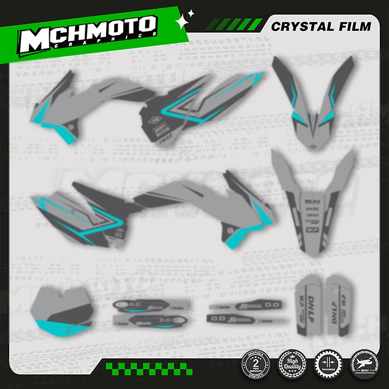 MCHMFG Motorcycle Graphics Background Decal Stickers Kits For KTM SX85 SX 85 2013-2017 Number Name Custom
MCHMFG Motorcycle Graphics Background Decal Stickers Kits For KTM SX85 SX 85 2013-2017 Number Name Custom
