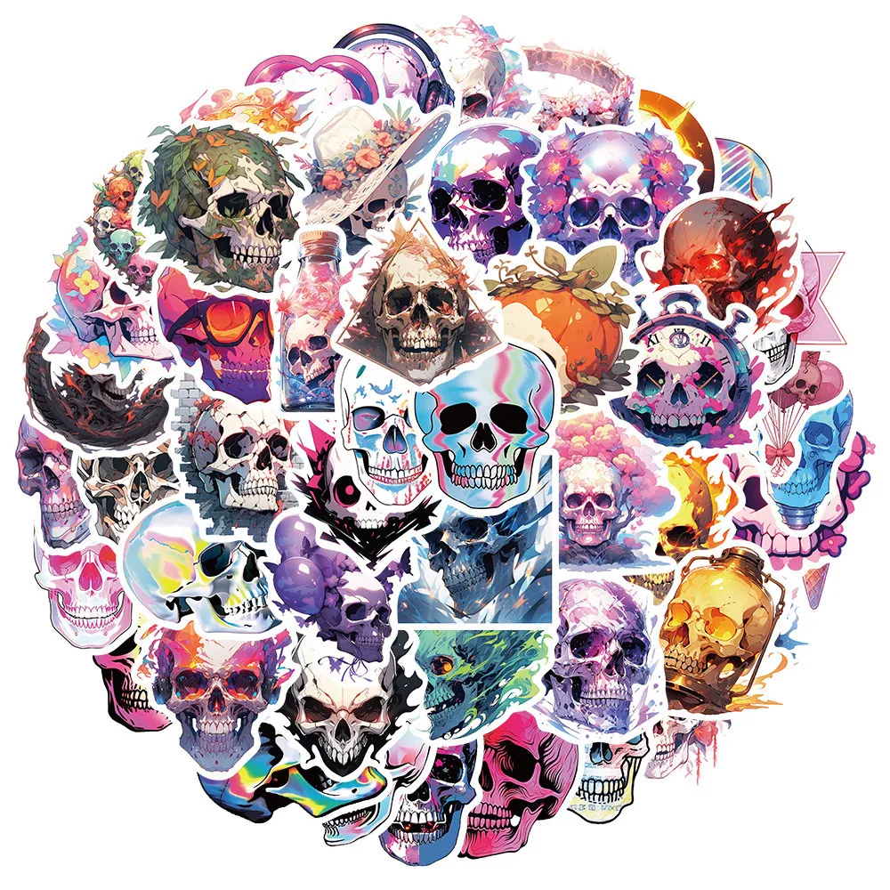 50Pcs Laser Skull Stickers Waterproof Decorative Decals for Phone Case Water Bottle Guitar Stickers Golden Memory Stickers Store
50Pcs Laser Skull Stickers Waterproof Decorative Decals for Phone Case Water Bottle Guitar Stickers Golden Memory Stickers Store