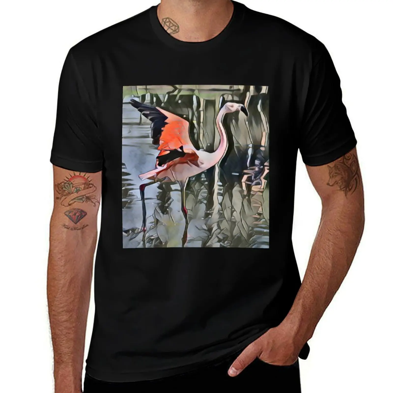 Fabulous Flamingo in Flight In Retro Pop T-Shirt Personalized t-shirt basketball graphic tees outfits for men
Fabulous Flamingo in Flight In Retro Pop T-Shirt Personalized t-shirt basketball graphic tees outfits for men