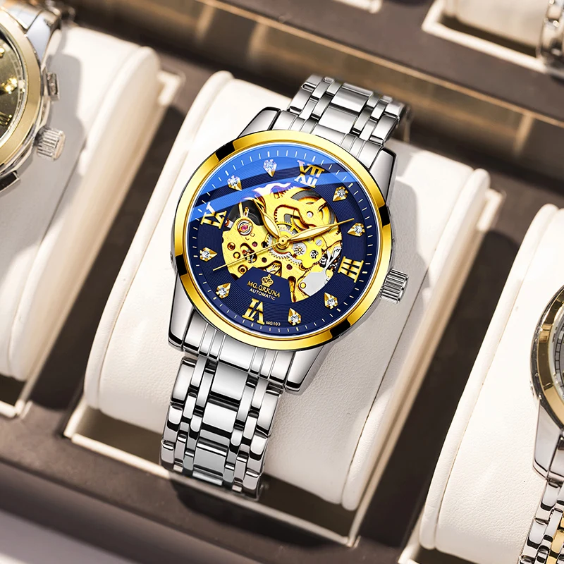 Fashion Mens Watch Luxury Hollow Mechanical Wristwatch Waterproof Luminous Stainless Steel Fashion Automatic Watch For Man
Fashion Mens Watch Luxury Hollow Mechanical Wristwatch Waterproof Luminous Stainless Steel Fashion Automatic Watch For Man