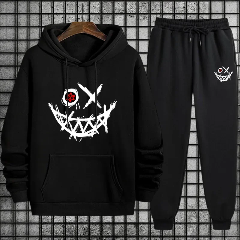 2025 модный мужской спортивный костюм, комплект с капюшоном и джоггерами, городская уличная одежда, стиль, осень-зима, домашний уличный комфорт, теплая повседневная одежда
2025 модный мужской спортивный костюм, комплект с капюшоном и джоггерами, городская уличная одежда, стиль, осень-зима, домашний уличный комфорт, теплая повседневная одежда