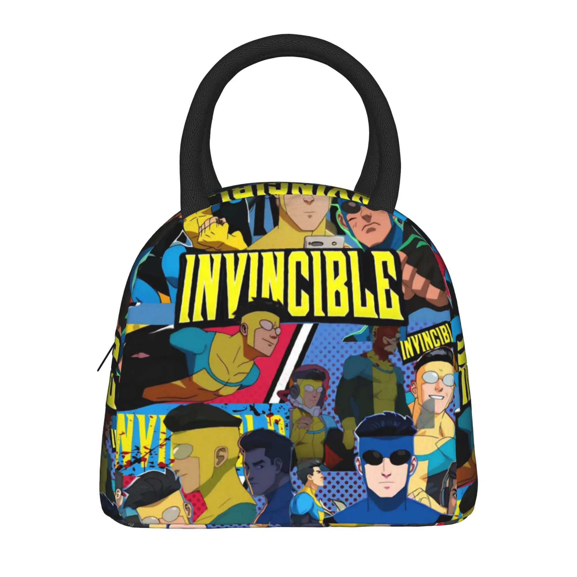 Invincibles Comic Thermal Insulated Lunch Bag for Picnic Portable Food Container Bags Men Women Cooler Thermal Lunch Box
Invincibles Comic Thermal Insulated Lunch Bag for Picnic Portable Food Container Bags Men Women Cooler Thermal Lunch Box