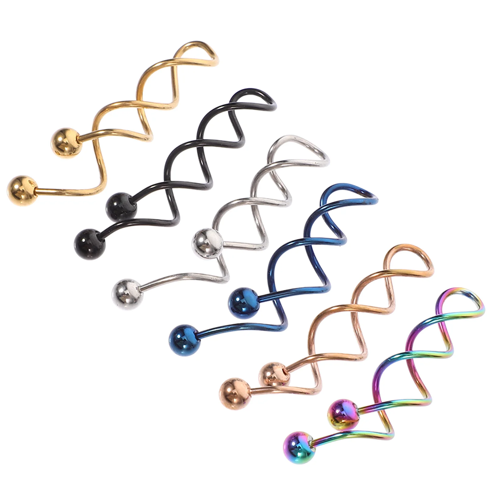 6Pcs Fashion Women Eardrop Twisted Thread Premium Material Lightweight Comfortable Wear Creative Jewelry Gift for Ladies Party
6Pcs Fashion Women Eardrop Twisted Thread Premium Material Lightweight Comfortable Wear Creative Jewelry Gift for Ladies Party