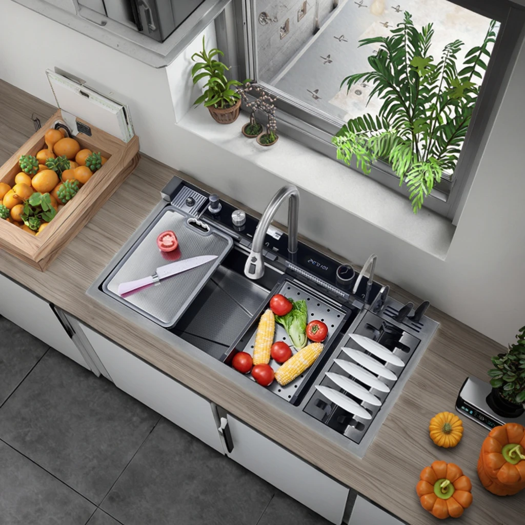 304 Stainless Steel Big Size TrashCan Kitchen Sink Honeycomb Oversize House Home Digital Display Handmade Cup Washer Garbage Can
304 Stainless Steel Big Size TrashCan Kitchen Sink Honeycomb Oversize House Home Digital Display Handmade Cup Washer Garbage Can