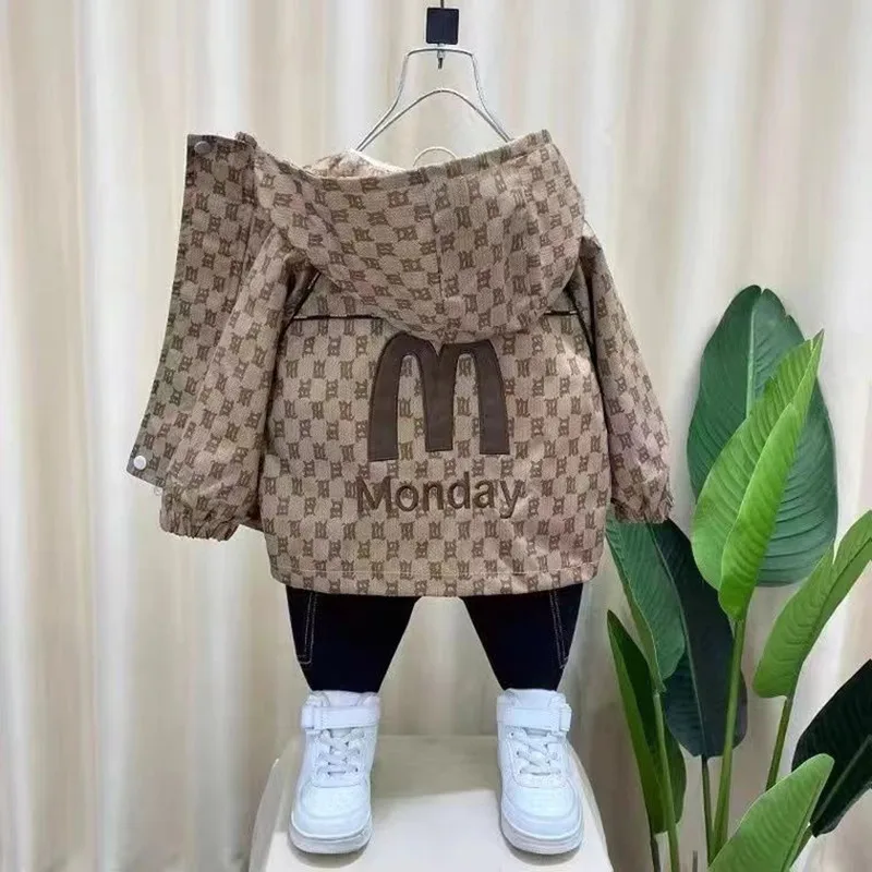Kids Boys Spring And Autumn Outerwear 2023 New Korean Edition Foreigner Children's Jacket Top Baby Hooded Outerwear Trend
Kids Boys Spring And Autumn Outerwear 2023 New Korean Edition Foreigner Children's Jacket Top Baby Hooded Outerwear Trend