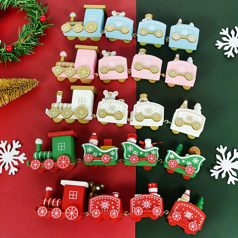 Christmas Wooden Train Merry Christmas Decorations for Home 2026 Xmas Tree Ornament Navidad Noel Gift Happy New Year 2026
Christmas Wooden Train Merry Christmas Decorations for Home 2026 Xmas Tree Ornament Navidad Noel Gift Happy New Year 2026