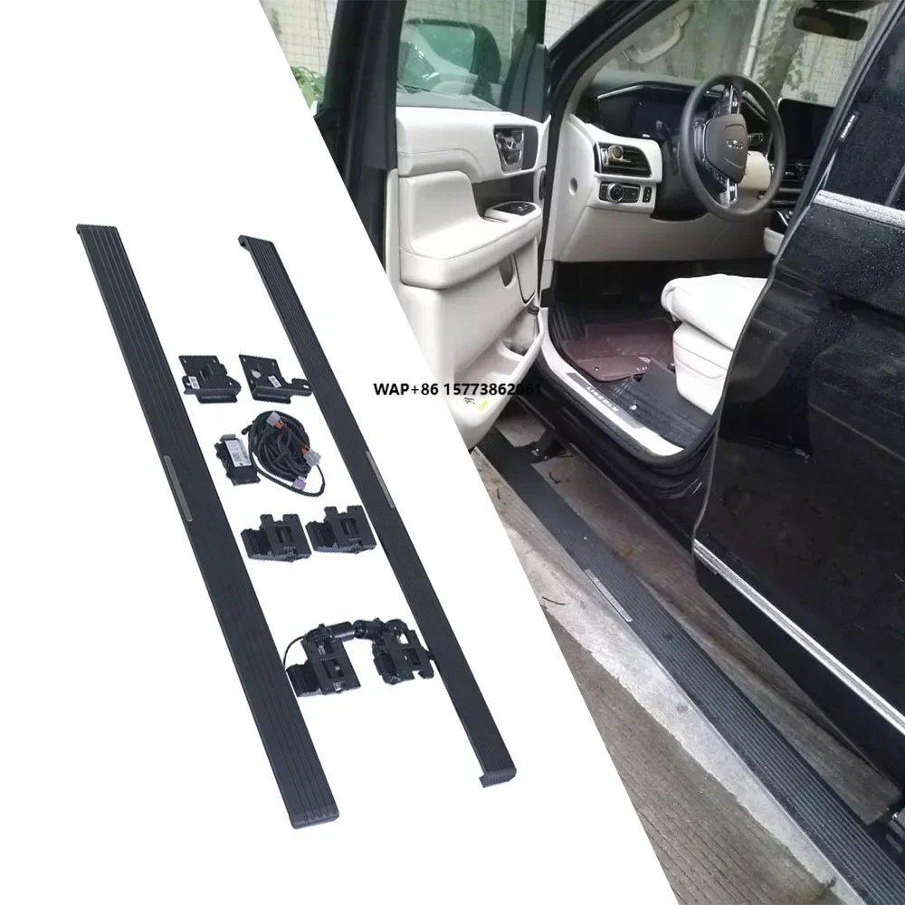 4x4 Vehicle Exterior Accessories Led Light Power Step Electric Side Step Running Board for LIN NAVIGATOR 2015+
4x4 Vehicle Exterior Accessories Led Light Power Step Electric Side Step Running Board for LIN NAVIGATOR 2015+