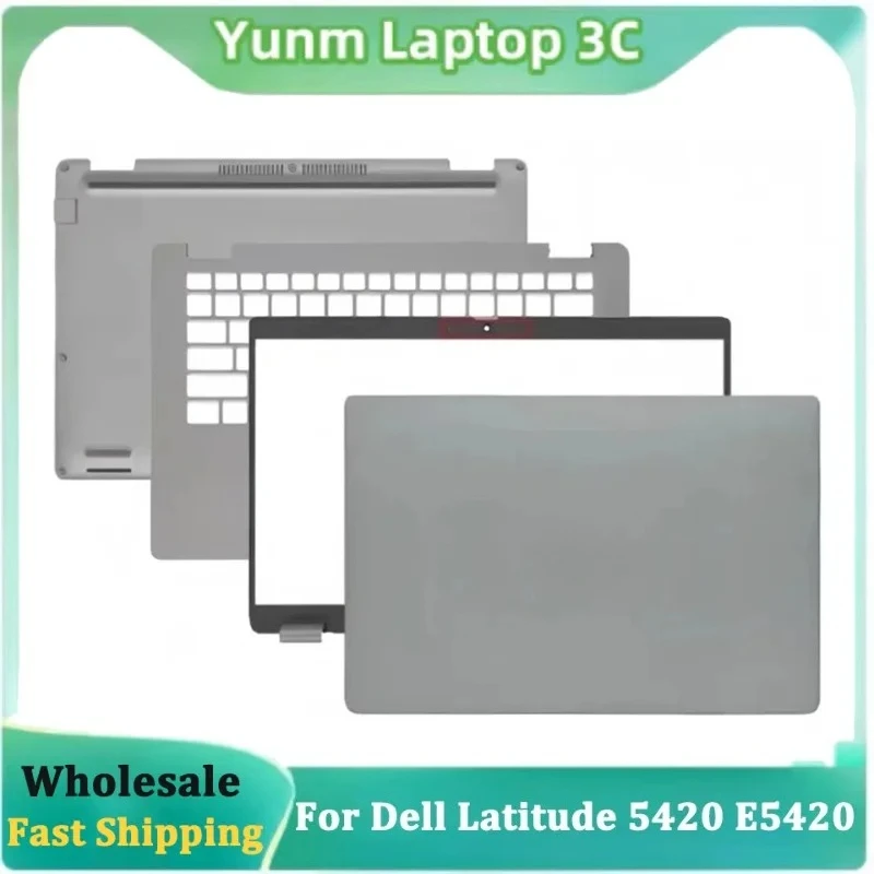 New For Dell Latitude 5420 E5420 Series Laptop LCD Back Cover Front Bezel Palmrest Bottom Case 0DW98X 063DTN A20695 A20697Silver
New For Dell Latitude 5420 E5420 Series Laptop LCD Back Cover Front Bezel Palmrest Bottom Case 0DW98X 063DTN A20695 A20697Silver
