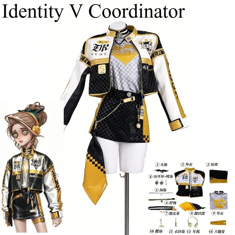 Identity V Coordinator Cosplay Costume Same style role-playing costume for the game NexoCosplay
Identity V Coordinator Cosplay Costume Same style role-playing costume for the game NexoCosplay