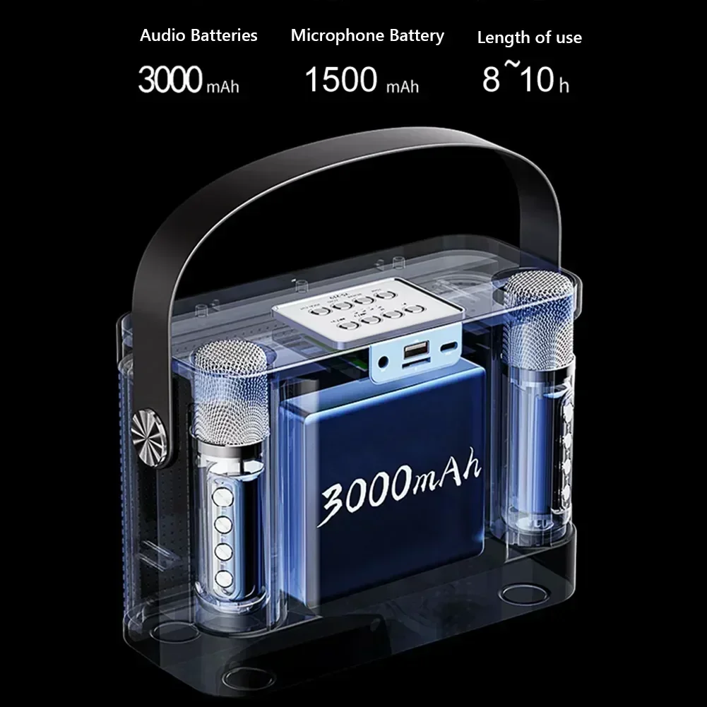120W High Power Wireless Portable Microphone Bluetooth Speaker Sound Family Party Karaoke Subwoofer Boombox caixa de som Ys-219
120W High Power Wireless Portable Microphone Bluetooth Speaker Sound Family Party Karaoke Subwoofer Boombox caixa de som Ys-219
