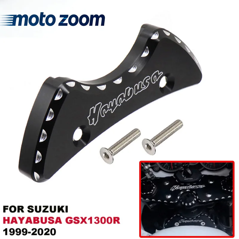 3D CNC Aluminum Front Top Fork Upper Triple Tree Clamp Handlebar Holder Bracket For SUZUKI Hayabusa GSX1300R GSX 1300R 1997-2020
3D CNC Aluminum Front Top Fork Upper Triple Tree Clamp Handlebar Holder Bracket For SUZUKI Hayabusa GSX1300R GSX 1300R 1997-2020
