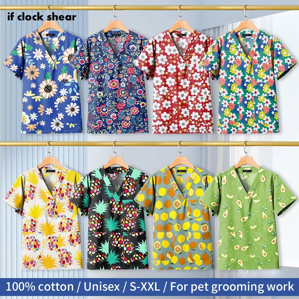 Dental Clinic Doctor Uniform Print Scrub Medical Tops Women Men Nurse Accessories Pet Vet Scrub T-shirt Men Surgical Work Blouse
Dental Clinic Doctor Uniform Print Scrub Medical Tops Women Men Nurse Accessories Pet Vet Scrub T-shirt Men Surgical Work Blouse