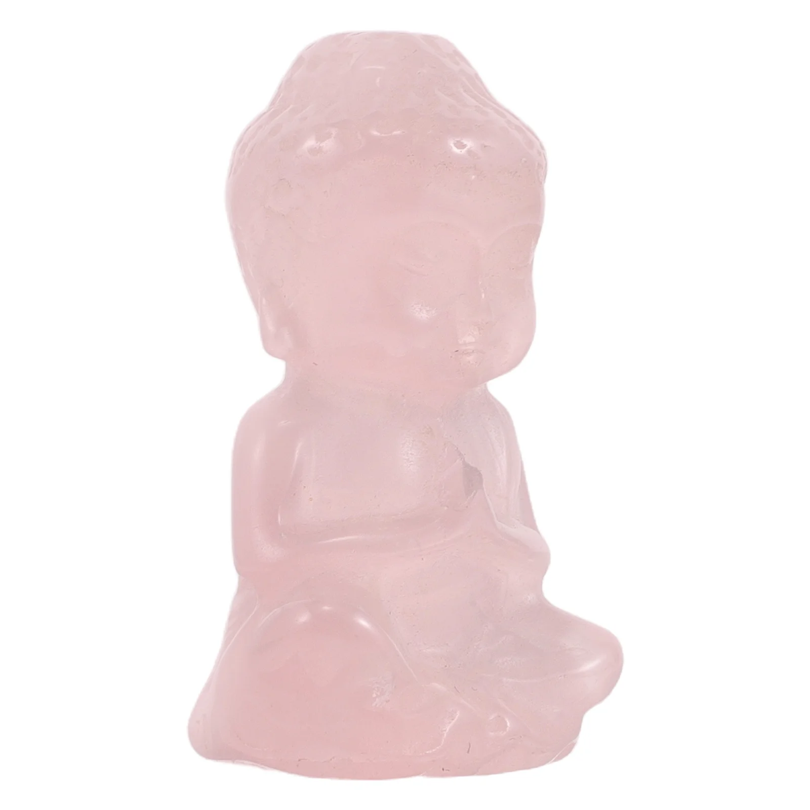 Rose Quartz Carving Buddha Statues Decorative Handmade Figurine Meditation Zen Monk Statue Feng Shui Sculpture
Rose Quartz Carving Buddha Statues Decorative Handmade Figurine Meditation Zen Monk Statue Feng Shui Sculpture