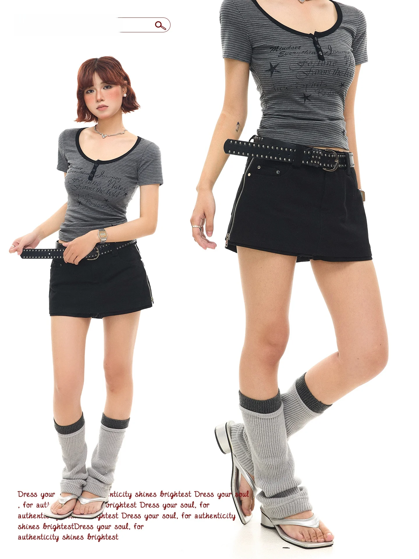 Chen Sticky Old Store American Sweet Cool Style Double Side Metal Zipper Design Denim Skirt Women Spring Spicy Short Skirt
Chen Sticky Old Store American Sweet Cool Style Double Side Metal Zipper Design Denim Skirt Women Spring Spicy Short Skirt