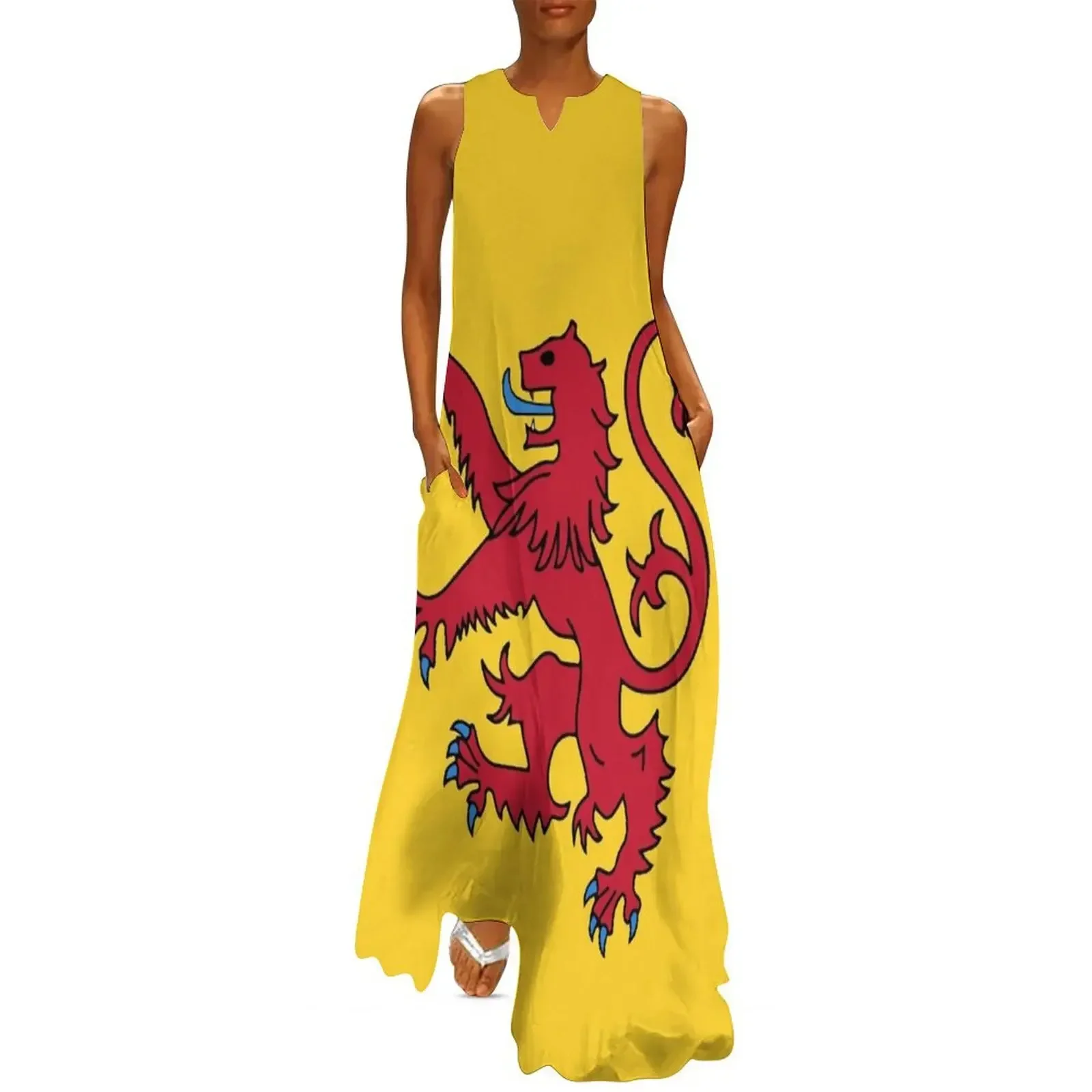 Lion Rampant of Scotland, Royal Banner, Royal Arms, Scottish Pride Long Dress dress dresses women's summer dresses 2025 Dress
Lion Rampant of Scotland, Royal Banner, Royal Arms, Scottish Pride Long Dress dress dresses women's summer dresses 2025 Dress