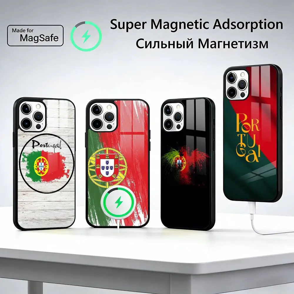 Football Cheer P-Portugal Flag For Magsafe Phone Case for iPhone 17 16 15 14 13 12 11 Series Wireless Charging
Football Cheer P-Portugal Flag For Magsafe Phone Case for iPhone 17 16 15 14 13 12 11 Series Wireless Charging