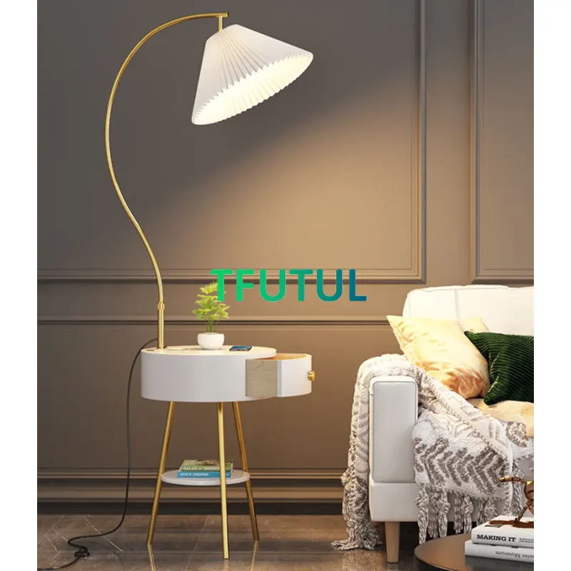 Handmade Wooden Drawer Wireless Charging Led Floor Lamps Living Room Sofa Side Standing Lamps Bedroom Bedside Light Home Decor
Handmade Wooden Drawer Wireless Charging Led Floor Lamps Living Room Sofa Side Standing Lamps Bedroom Bedside Light Home Decor