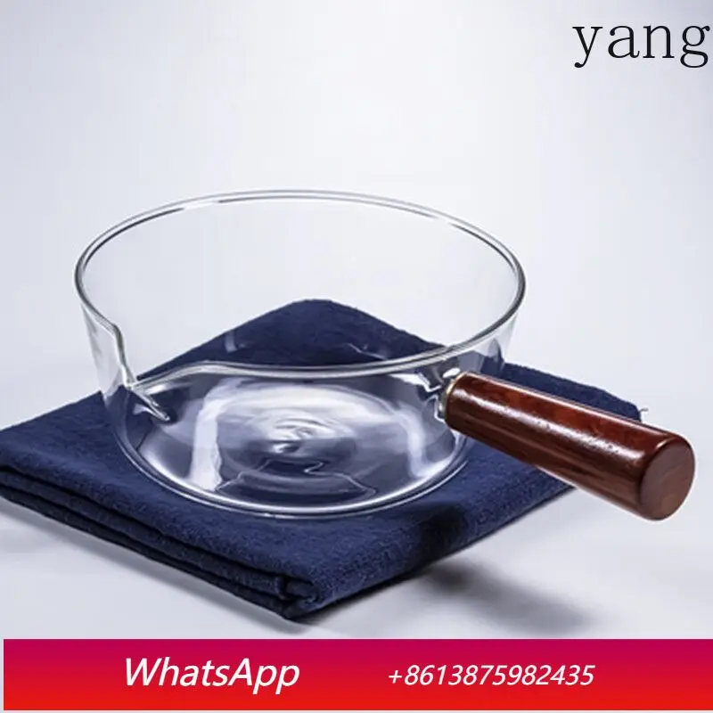 LMM Transparent Side Wood Handle Ramen Instant Noodle Bowl Household Heated Water Salad Bowl Tableware
LMM Transparent Side Wood Handle Ramen Instant Noodle Bowl Household Heated Water Salad Bowl Tableware