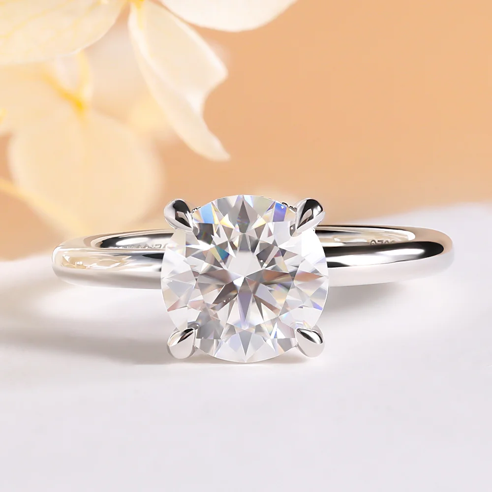 LinkerLove Moissanite Engagement Ring for Womem 925 Sterling Silver 2ct Round Solitaire Ring D VVSI Diamond Wedding Band Jewelry
LinkerLove Moissanite Engagement Ring for Womem 925 Sterling Silver 2ct Round Solitaire Ring D VVSI Diamond Wedding Band Jewelry