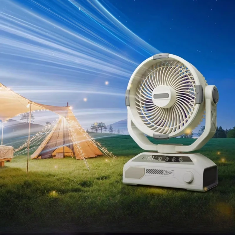 2026 New Upgrade Multifunctional Camping Fan 10000mAh Portable Fans Outdoor Rechargeable Fan 100 Speed Air Circulators / LED Lig
2026 New Upgrade Multifunctional Camping Fan 10000mAh Portable Fans Outdoor Rechargeable Fan 100 Speed Air Circulators / LED Lig