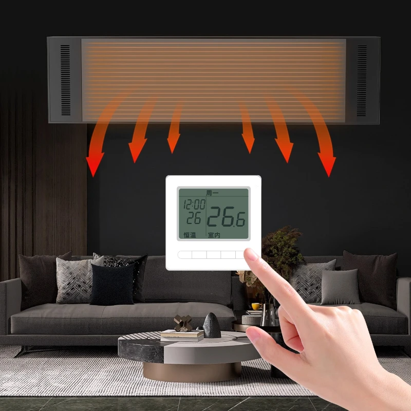 Far infrared curtain electric heating plate hot air curtain high temperature radiation plate energy saving commercial heater
Far infrared curtain electric heating plate hot air curtain high temperature radiation plate energy saving commercial heater