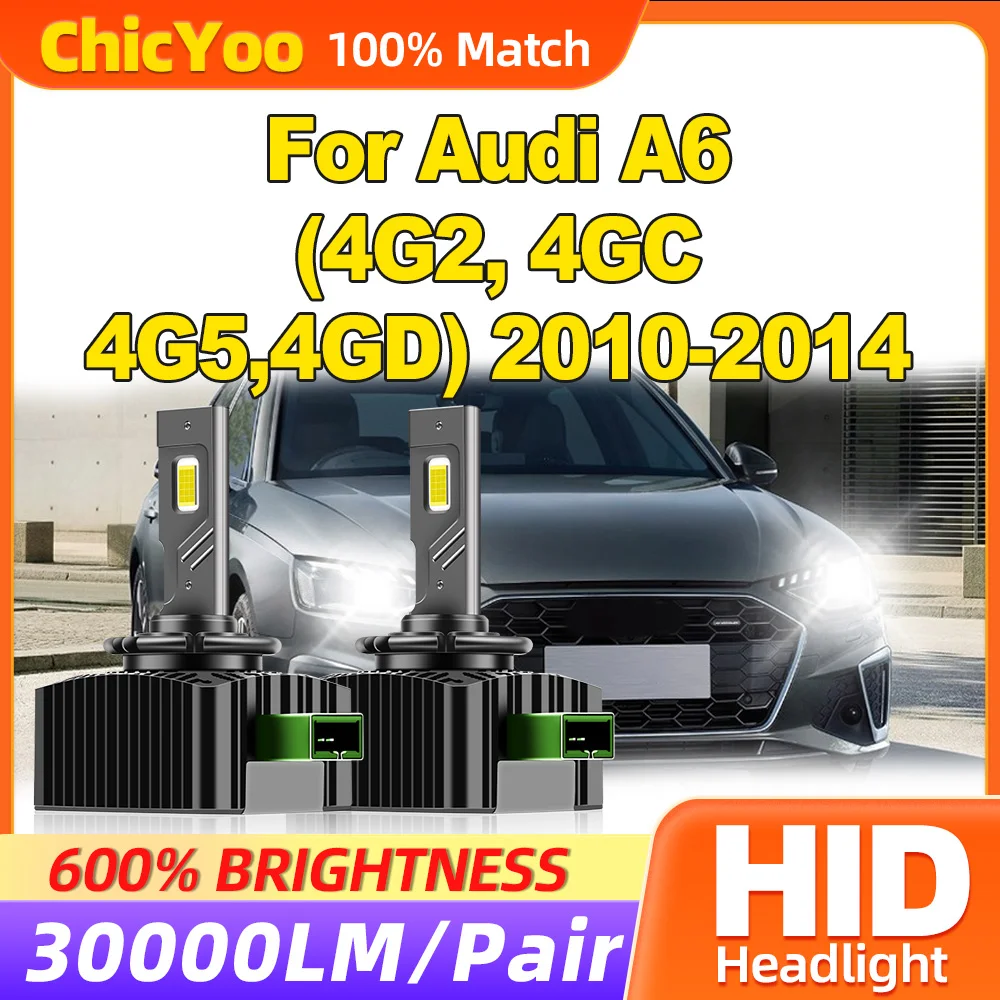 120W HID Xenon Headlamp Bulbs 30000LM LED Car Lights 6000K White Auto Lamps For Audi A6 C7 (4G2, 4GC 4G5, 4GD) 2010-2013 2014
120W HID Xenon Headlamp Bulbs 30000LM LED Car Lights 6000K White Auto Lamps For Audi A6 C7 (4G2, 4GC 4G5, 4GD) 2010-2013 2014