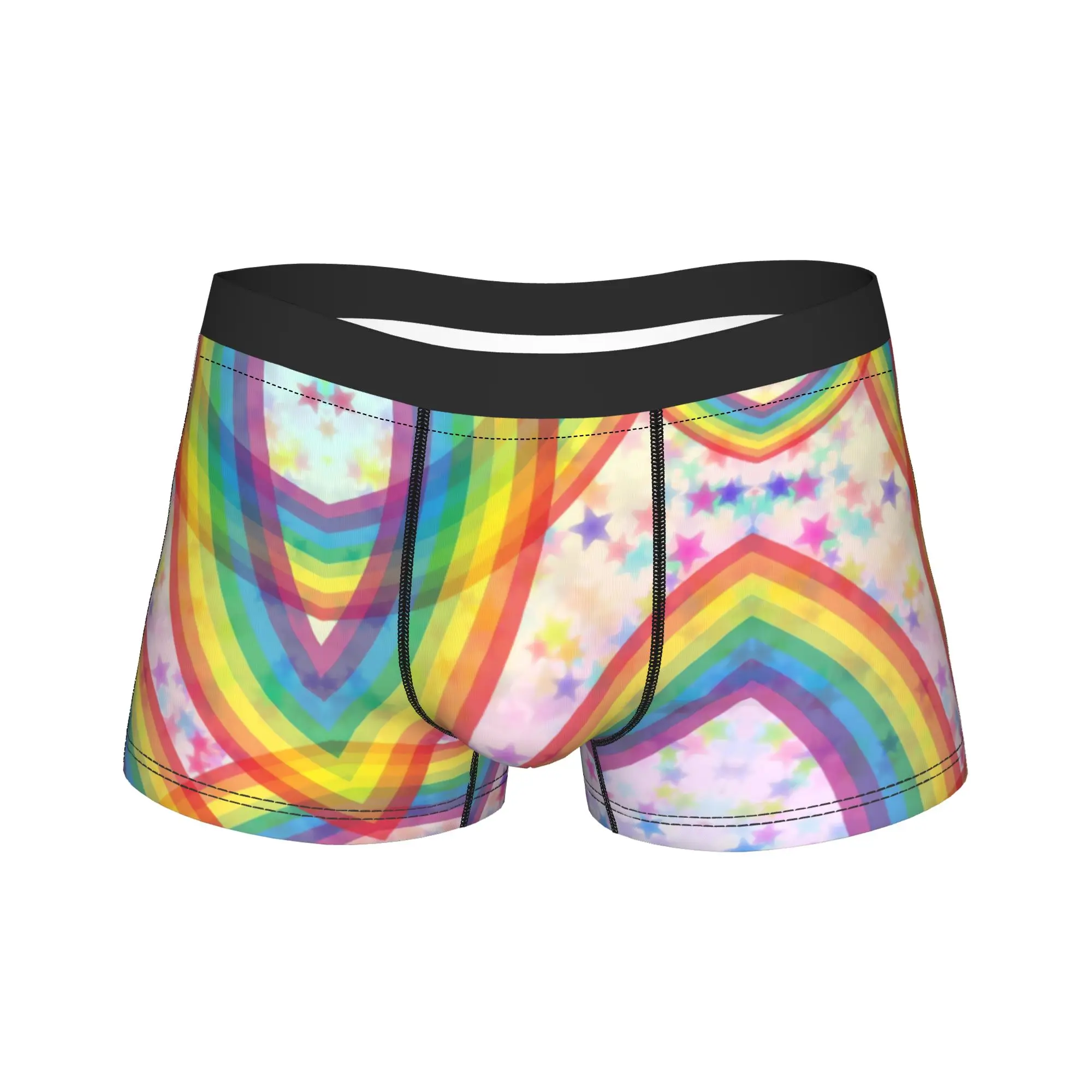 Soft Glitter Rainbow Star Underwear Males Panties Design Comfortable Trunk Hot Sale Shorts Briefs Large Size
Soft Glitter Rainbow Star Underwear Males Panties Design Comfortable Trunk Hot Sale Shorts Briefs Large Size