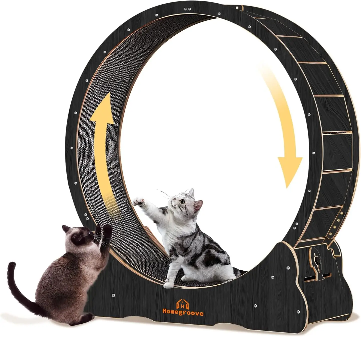 Cat Exercise Wheel Indoor Treadmill Carpeted Runway Large For Cats Xl Black
Cat Exercise Wheel Indoor Treadmill Carpeted Runway Large For Cats Xl Black