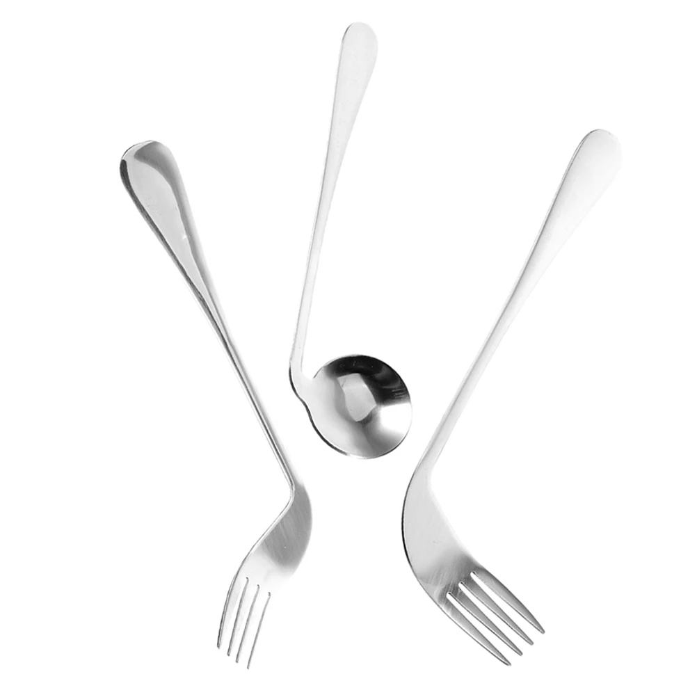 1 set Bendable Spoon Fork Elderly Easy Feeding Utensils Metal Kitchen Dining AidsSpoonsForks AntiSlip Design Weighted
1 set Bendable Spoon Fork Elderly Easy Feeding Utensils Metal Kitchen Dining AidsSpoonsForks AntiSlip Design Weighted