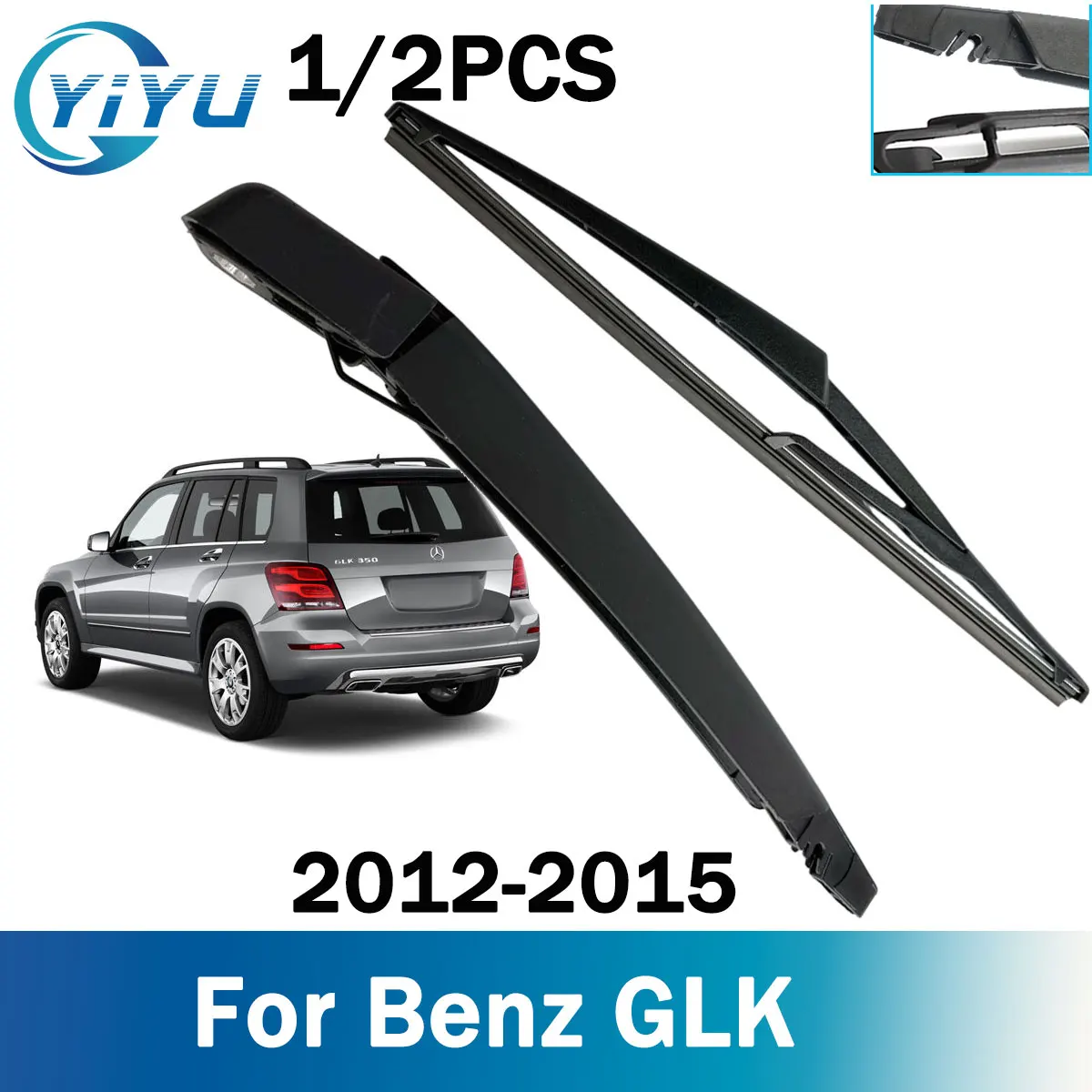 1/2PCS Car Rear Windshield Windscreen Wiper Arm Blade For Benz GLK 2012-2015 Car Wipers Brushes Accessories
1/2PCS Car Rear Windshield Windscreen Wiper Arm Blade For Benz GLK 2012-2015 Car Wipers Brushes Accessories