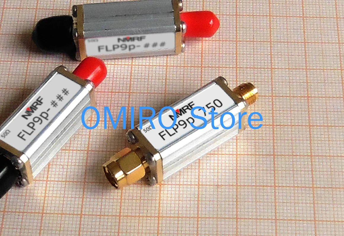 750MHz 9th order low-pass filter, discrete LC element, small volume, SMA interface
750MHz 9th order low-pass filter, discrete LC element, small volume, SMA interface