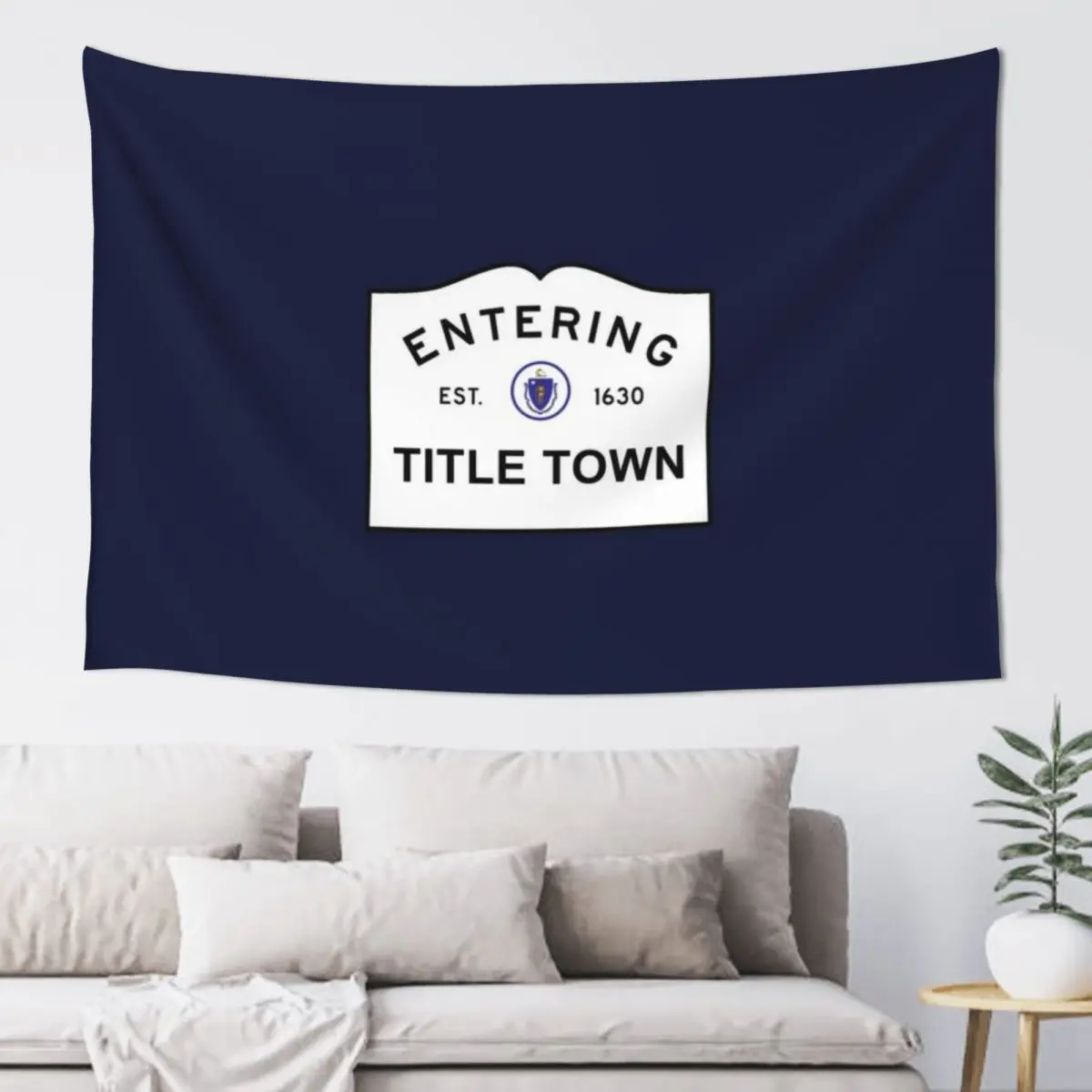 Title Town - Boston, MA Tapestry Home Decoration Accessories House Decoration Tapestry
Title Town - Boston, MA Tapestry Home Decoration Accessories House Decoration Tapestry