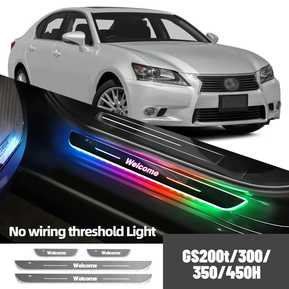 For Lexus GS200t GS300 GS350 GS450H 2000-2020 Car Door Sill Light Customized Logo LED Welcome Threshold Pedal Lamp Accessories
For Lexus GS200t GS300 GS350 GS450H 2000-2020 Car Door Sill Light Customized Logo LED Welcome Threshold Pedal Lamp Accessories