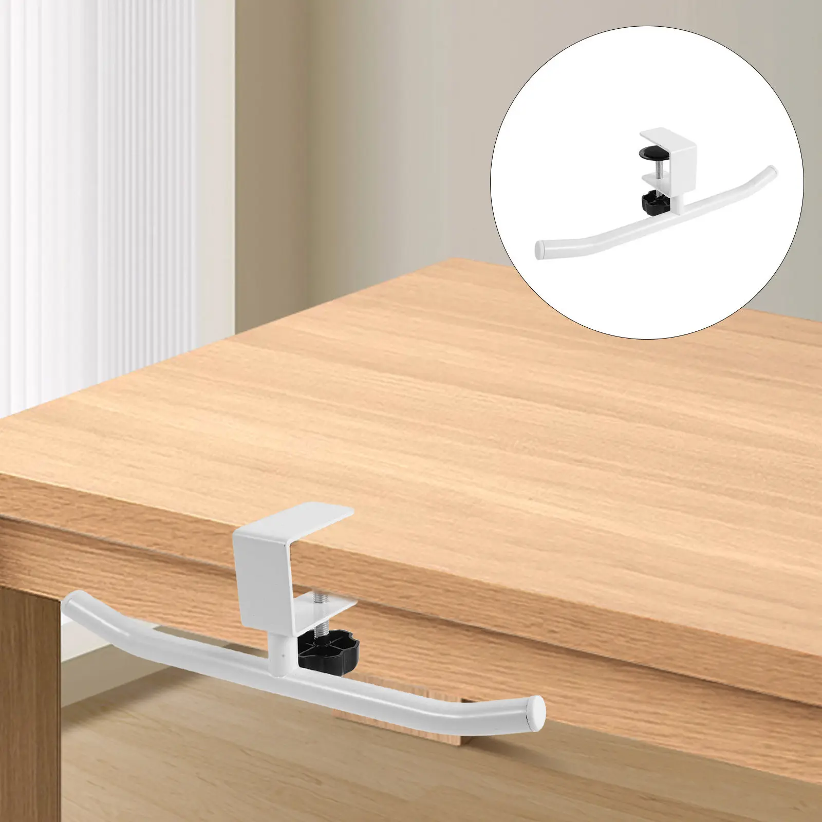 Backpack Hanger for Desk Table Adjustable Clamp-on Under Desk Backpack Holder Organizer Fits Thickness Less Than 4Cm Desktop Bag
Backpack Hanger for Desk Table Adjustable Clamp-on Under Desk Backpack Holder Organizer Fits Thickness Less Than 4Cm Desktop Bag