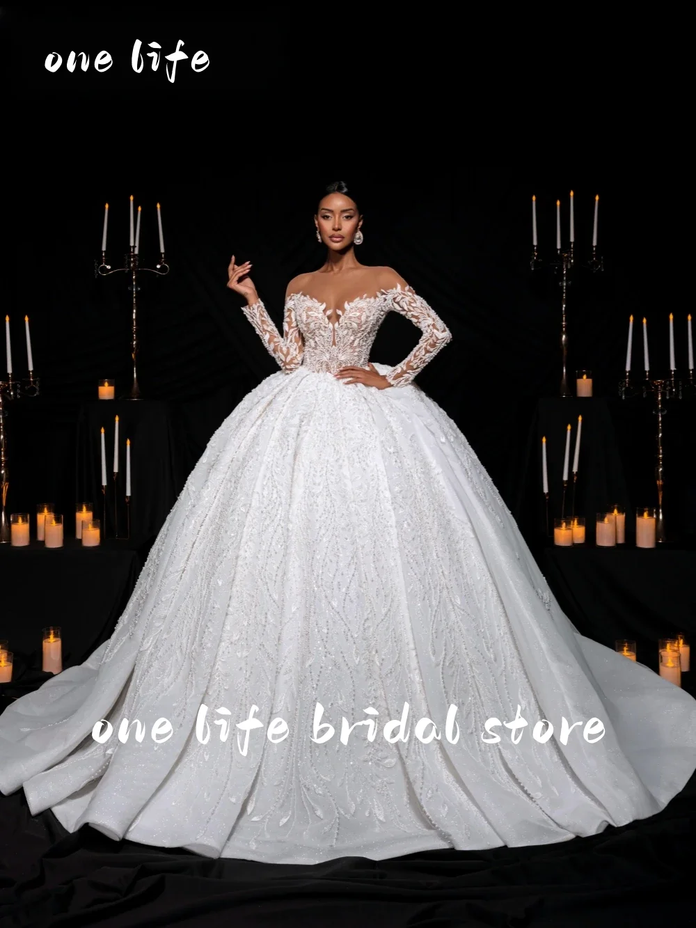 Бальное платье Onelife Свадебные платья принцессы с круглым вырезом и шлейфом Vestido De Novia Кружевное платье с бисером и блестками Шикарные свадебные платья на заказ
Бальное платье Onelife Свадебные платья принцессы с круглым вырезом и шлейфом Vestido De Novia Кружевное платье с бисером и блестками Шикарные свадебные платья на заказ