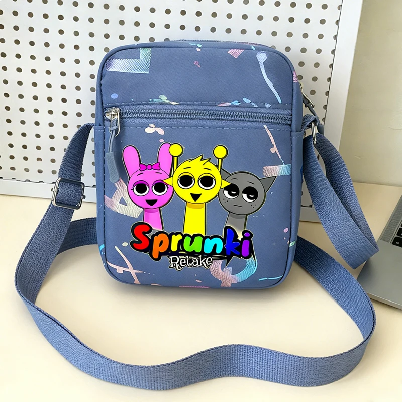 Sprunkis Single Shoulder Bags Game Pinki Oren Oxford Crossbody Bag Cartoon Fashion Messenger Bags Phone Pouches Boys Girls Gift
Sprunkis Single Shoulder Bags Game Pinki Oren Oxford Crossbody Bag Cartoon Fashion Messenger Bags Phone Pouches Boys Girls Gift