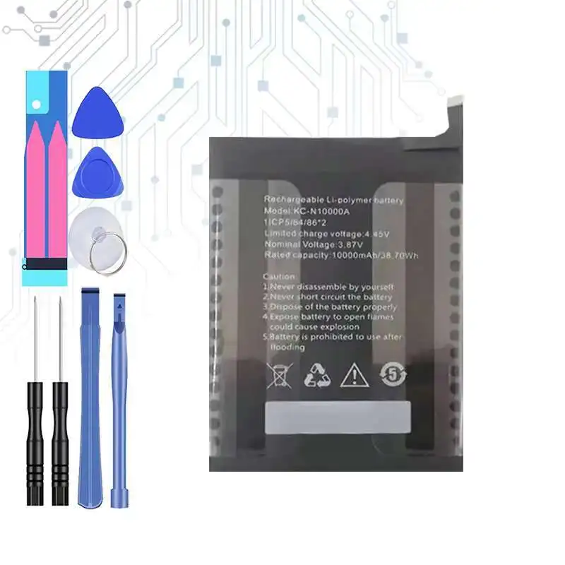 10000mAh Good Low-Temperature Performance For Oukitel KC-N10000A Reliable Power Supply Mobile Phone Battery
10000mAh Good Low-Temperature Performance For Oukitel KC-N10000A Reliable Power Supply Mobile Phone Battery